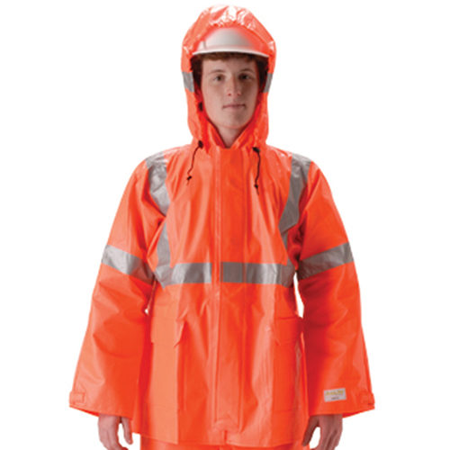 Arclite HiVis 1500 Series Waist-Length Jacket in Fluorescent Orange